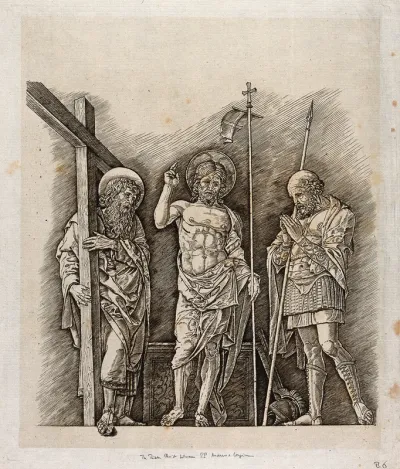Christ with Saint Andrew and Saint Longinus