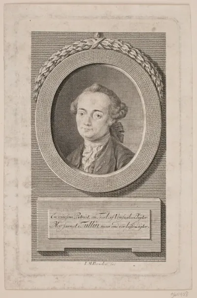 Christian Braunmann Tullin. Titelkobber til hans samlede skrifter