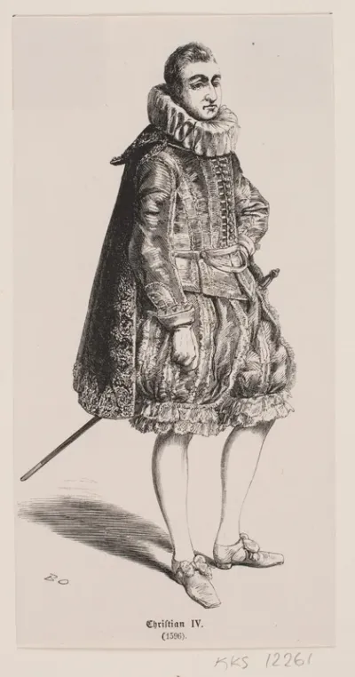 Christian IV som ung