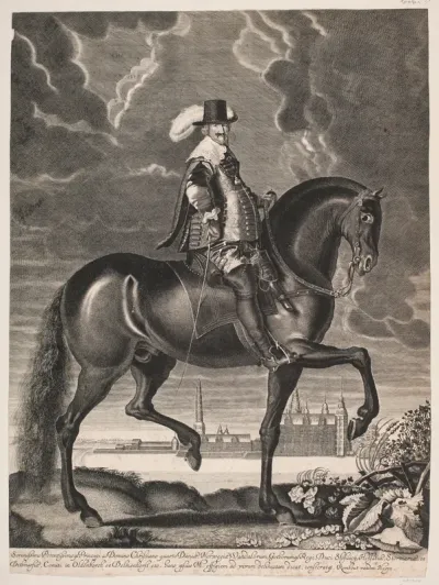 Christian IV til hest
