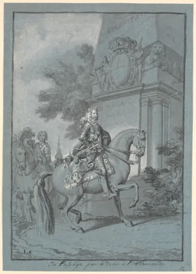 Christian VI til hest