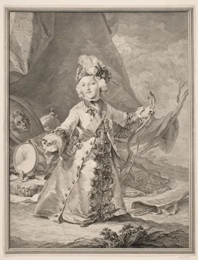 Christian VII som barn