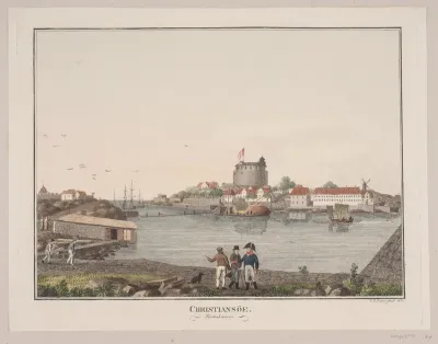 Christiansø. Sydhavnen