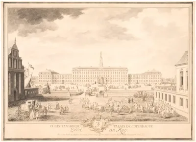 Christiansbourg Palais de Copenhague