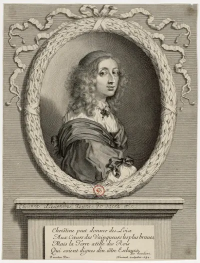 [Christine de Suède].