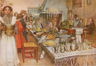 Christmas Eve dinner