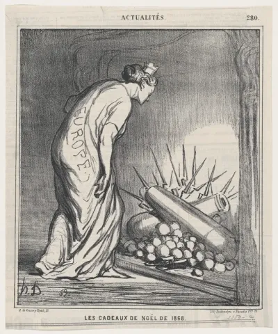 Christmas presents in 1868, from "News of the day"