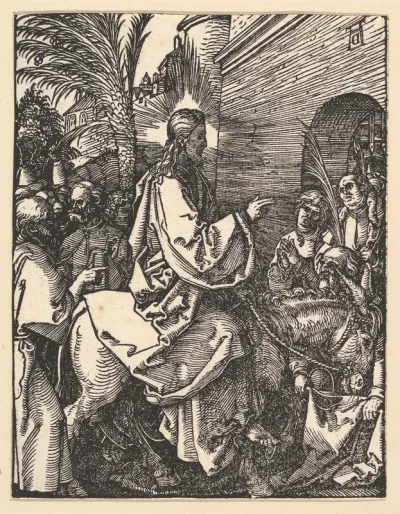 Christ's Entry into Jerusalem, from "The Small Passion"