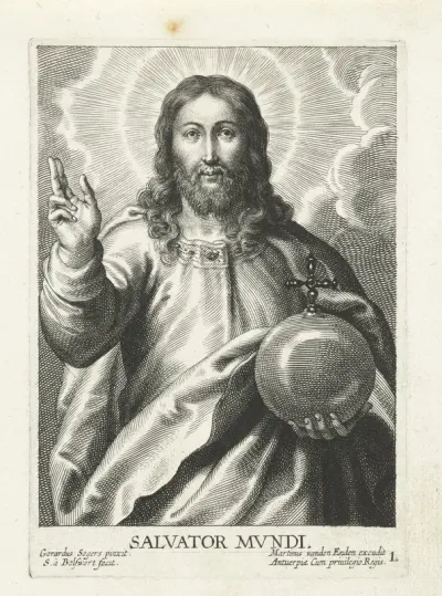 Christus als Salvator Mundi