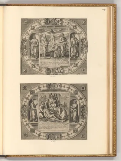 Christus am Kreuz; Beweinung Christi