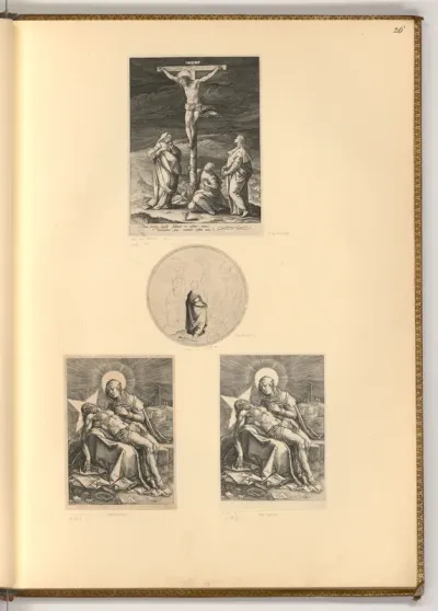 Christus am Kreuz; Pieta