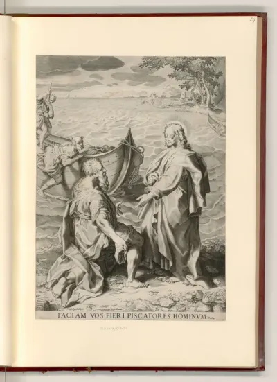 Christus beruft den hl. Andreas