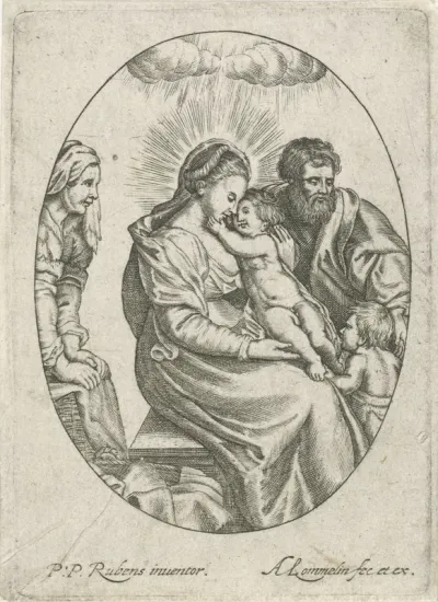 Christus bij Maria op schoot