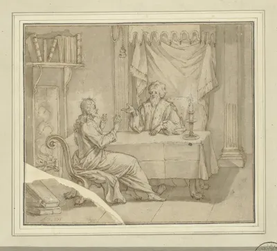 Christus bij Nicodemus