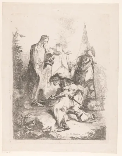 Christus en de hoofdman van Kafarnaüm
