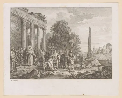 Christus en de hoofdman van Kafarnaüm