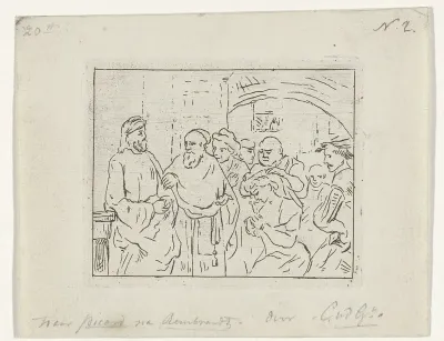 Christus en de overspelige vrouw
