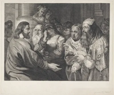 Christus en de overspelige vrouw
