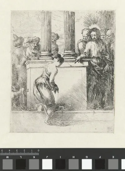 Christus en de overspelige vrouw