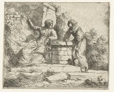 Christus en de Samaritaanse vrouw