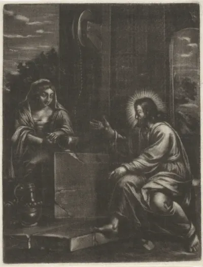 Christus en de Samaritaanse vrouw