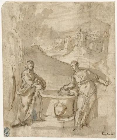 Christus en de Samaritaanse vrouw