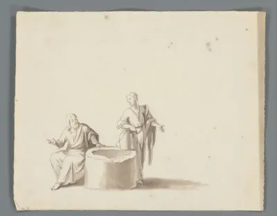 Christus en de Samaritaanse vrouw