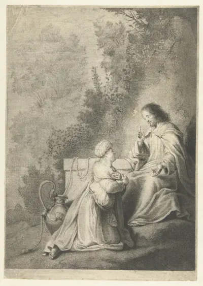 Christus en de Samaritaanse vrouw