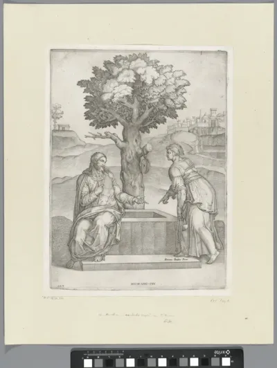 Christus en de Samaritaanse vrouw bij de put