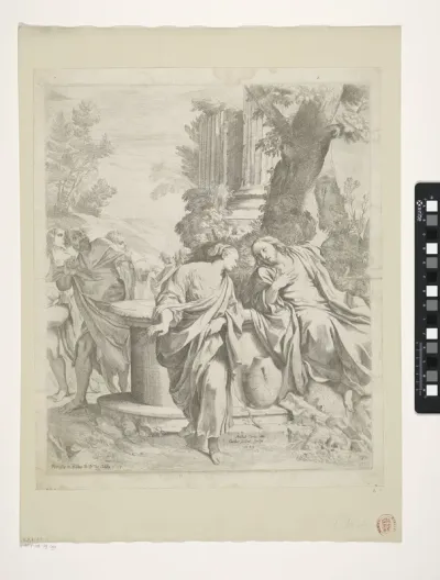 Christus en de Samaritaanse vrouw bij de put