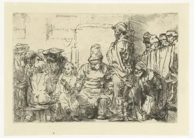 Christus en de schriftgeleerden