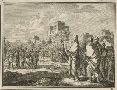 Christus en de tien melaatsen