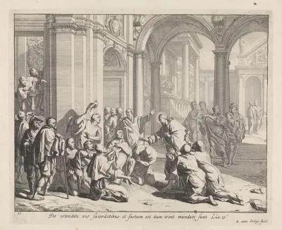 Christus en de tien melaatsen