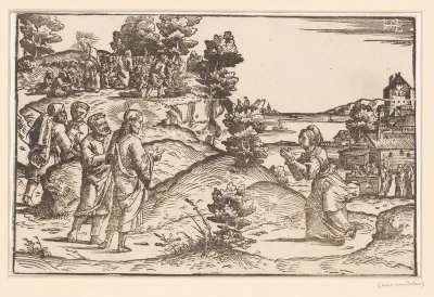 Christus en de vrouw uit Kana