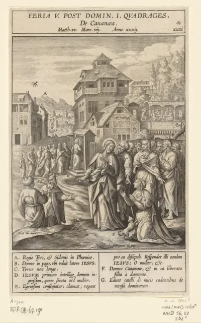 Christus en de vrouw uit Kanaän