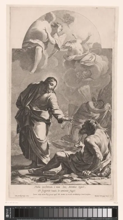 Christus en H. Antonius