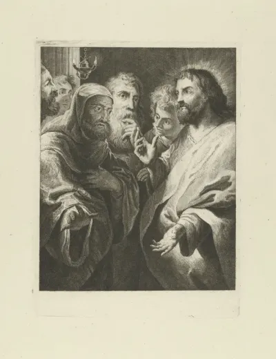 Christus en Nicodemus