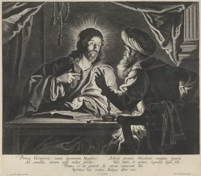Christus en Nikodemus