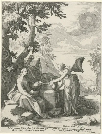 Christus en Samaritaanse vrouw