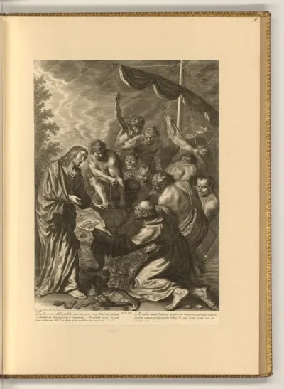 Christus erscheint seinen Jüngern am See Tiberias