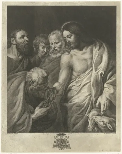 Christus geeft Petrus de sleutels