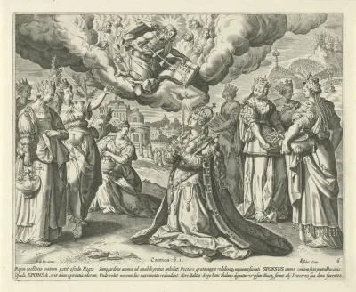 Christus geeft zijn bloed aan zijn bruid