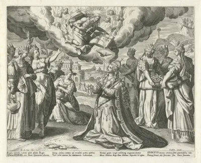 Christus geeft zijn bloed aan zijn bruid