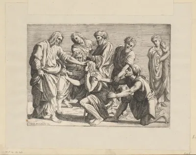 Christus geneest de blinden