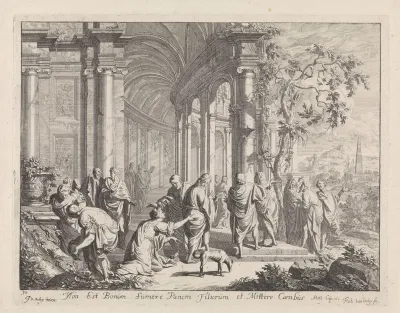 Christus geneest de dochter van de Kanaänitische vrouw