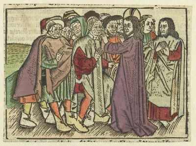 Christus geneest de melaatsen