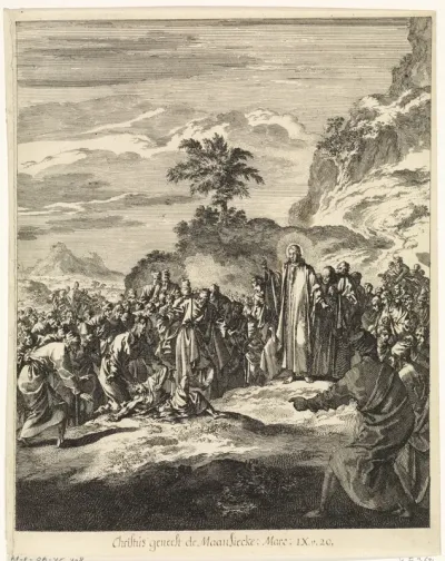 Christus geneest een bezeten man
