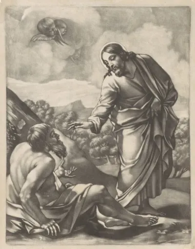 Christus geneest een verlamde man