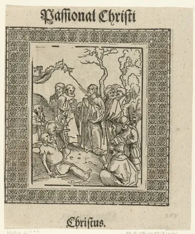 Christus geneest mensen met lepra en mensen met lichamelijke beperkingen