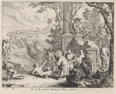 Christus geneest twee bezetenen